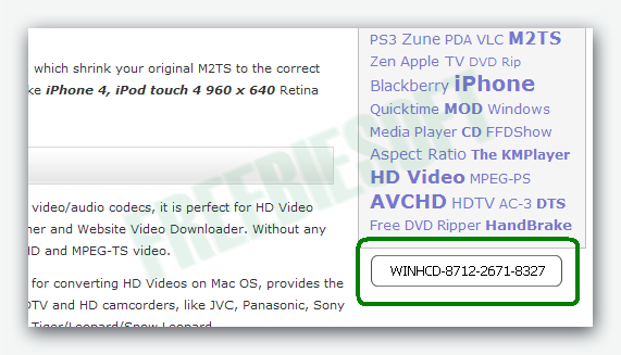 Winx hd video converter for mac license code free
